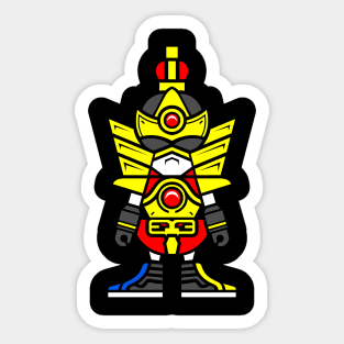Chibi Thunder Megazord Sticker
